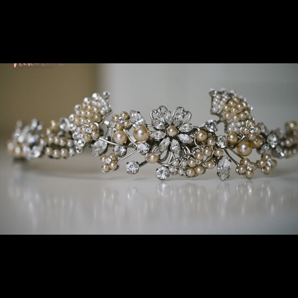 Paris bridal hair band